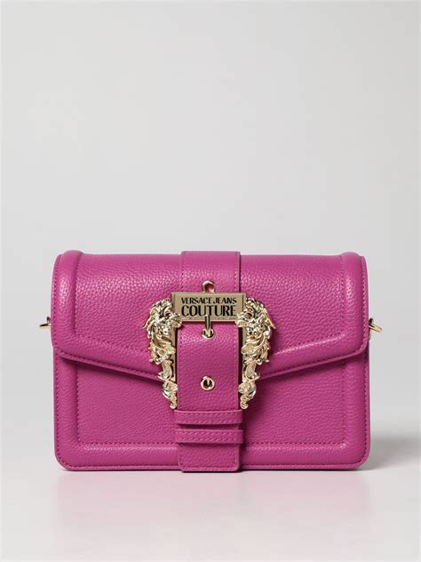 versace jeans couture crossbody bag pink|Versace Jeans bags outlet.